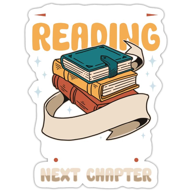 Book Reader Reading Literature Bookworm Gift Idea