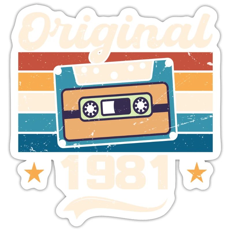 Born Gift Original 1981 Gift Idea 1981
