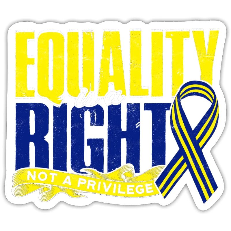 Equality is a Right, Not a Privilege - Equality