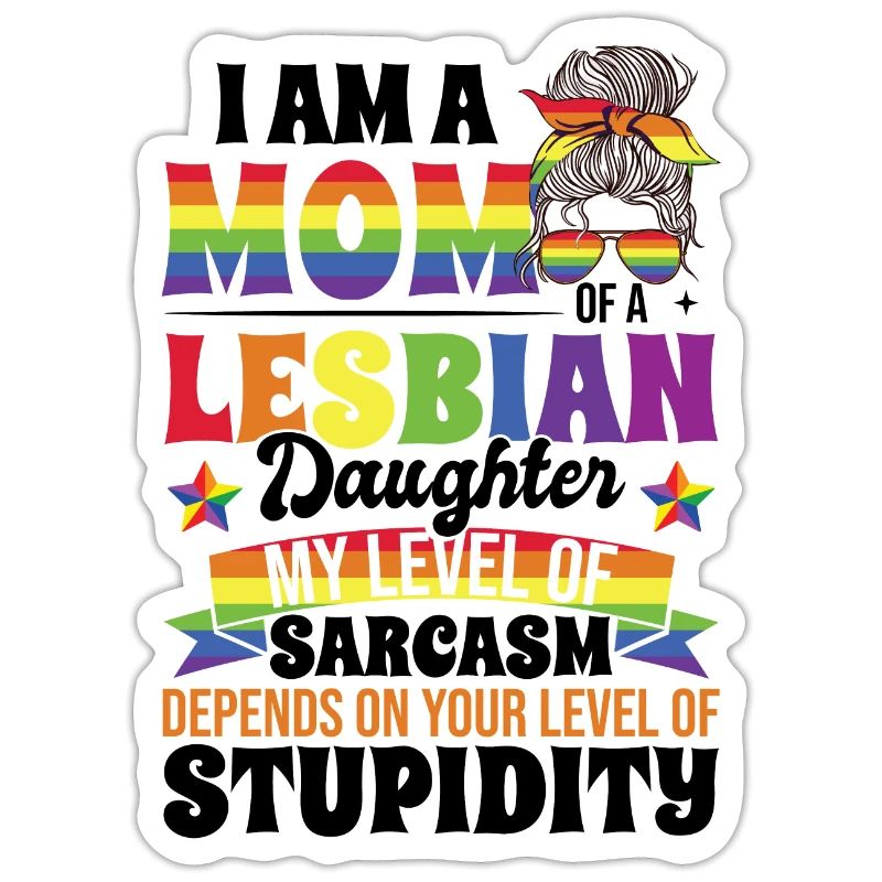 Mutter einer lesbischen Tochter Regenbogen LGBT Mutter