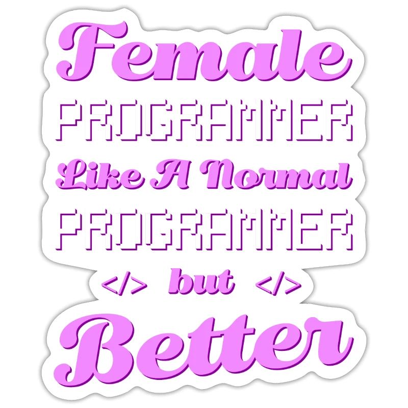 Développeur Coder Programmeur Femme