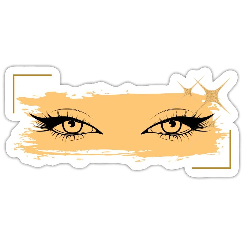 Romantic, sensual woman's look.