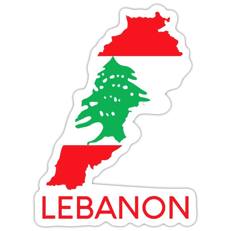 Liban Drapeau Cèdre Beyrouth Arabe libanais Ara