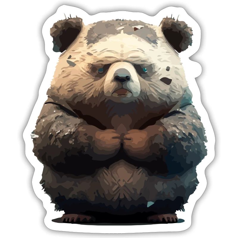 Bako the grumpy bear