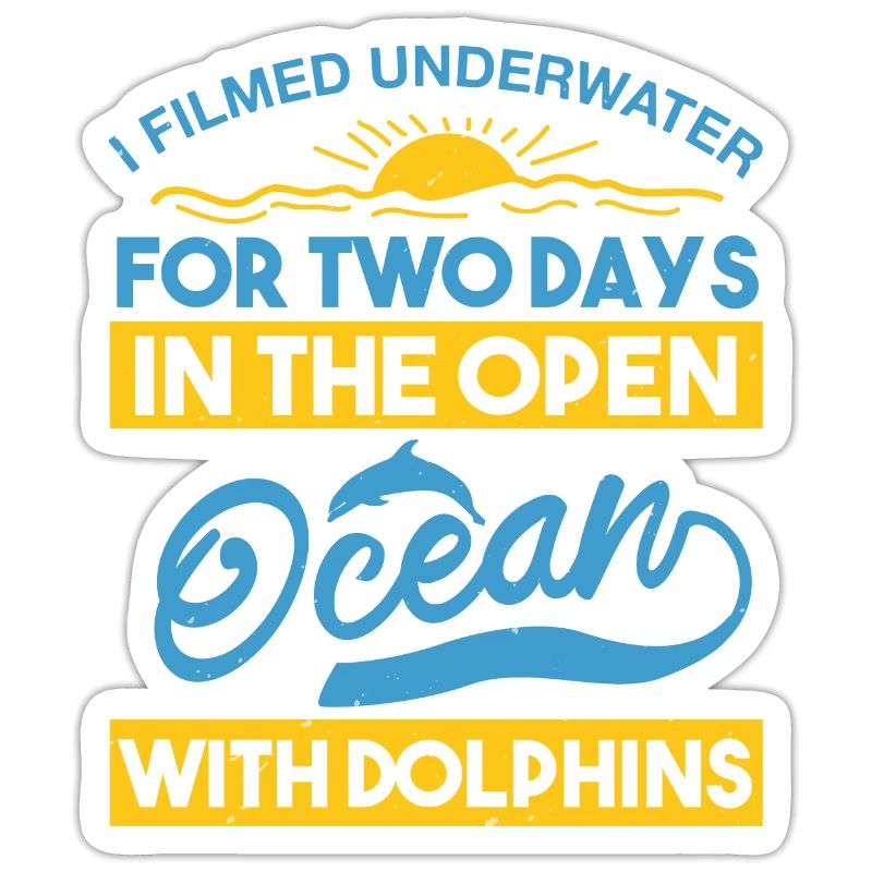 FOR TWODAYS IN THE OPEN OCEAN WITH DOLPHINS