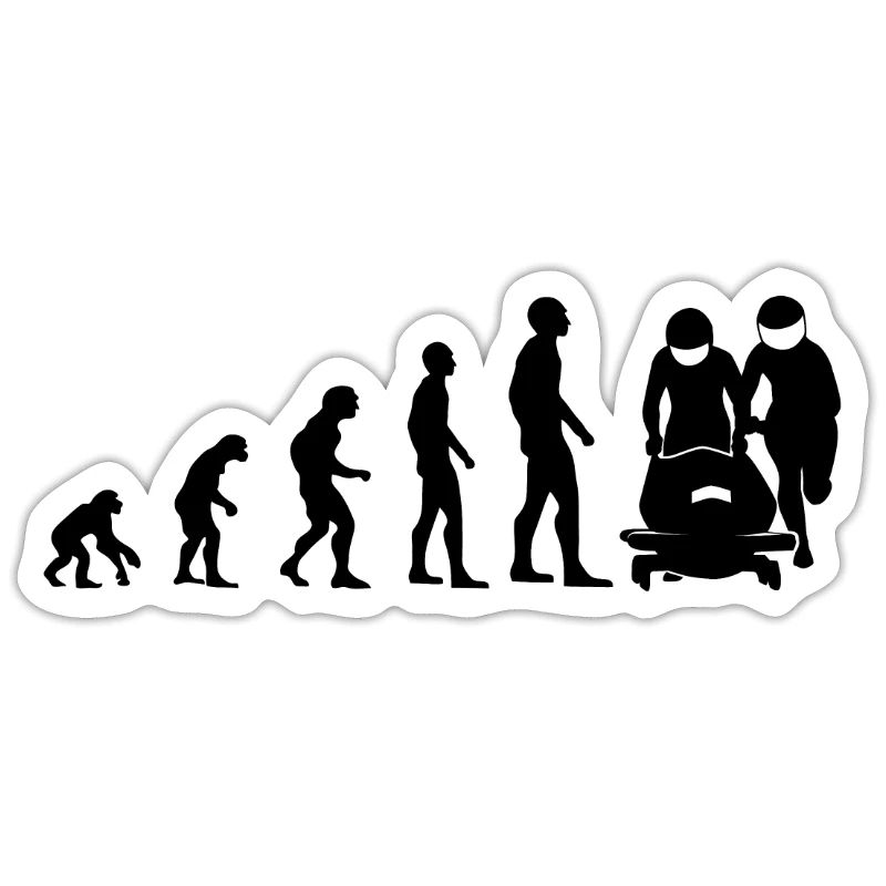 Bobsleigh Evolution Bobsleighing Bobsleigh Cadeau