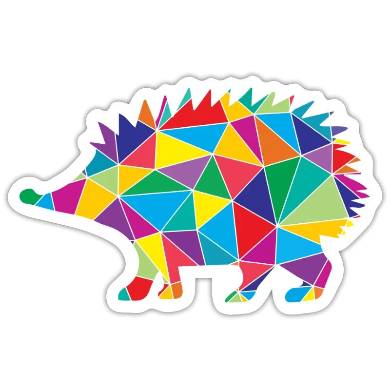 Hérisson Polygone Low Poly Animal