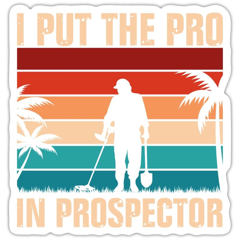 Funny Metal Detecting Beachcomber Gift Idea
