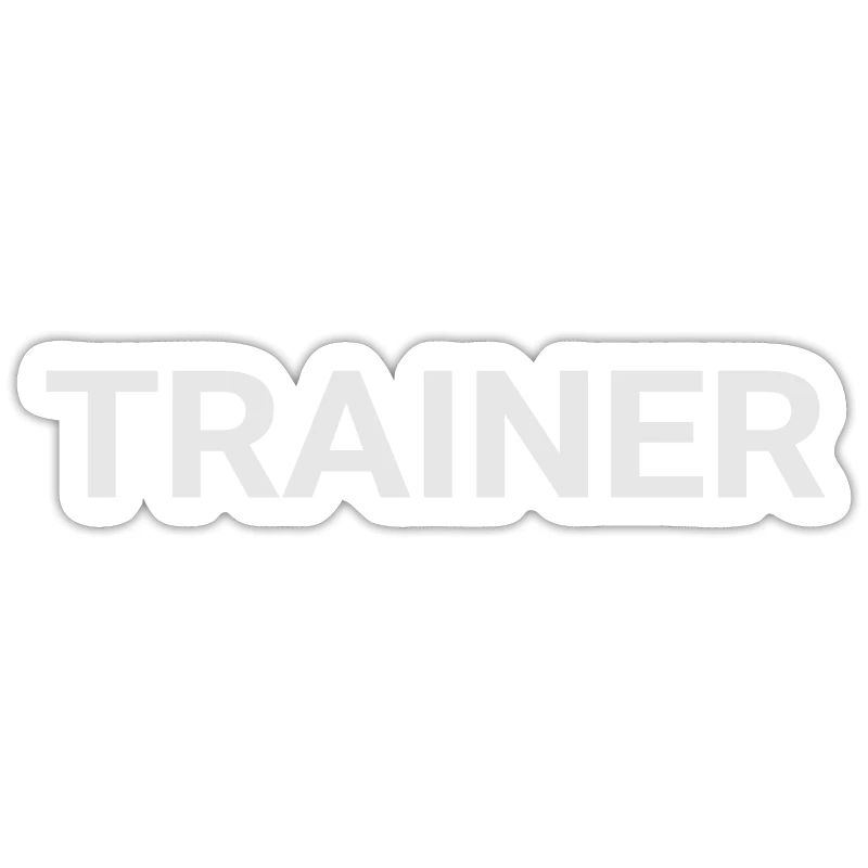 Trainer - Back, back, back labeled