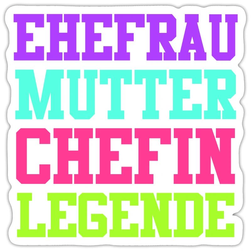 Ehefrau Mama Chefin Muttertag Supervisor