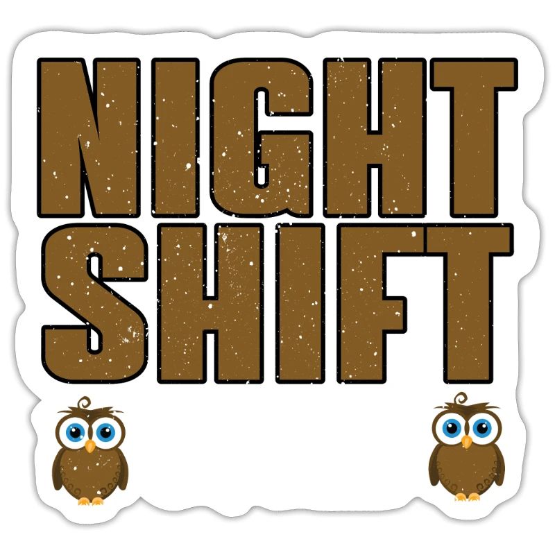 Cute night shift troupe
