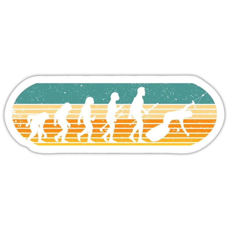 Evolution Retro Wakeboard de Man Wakeboarder