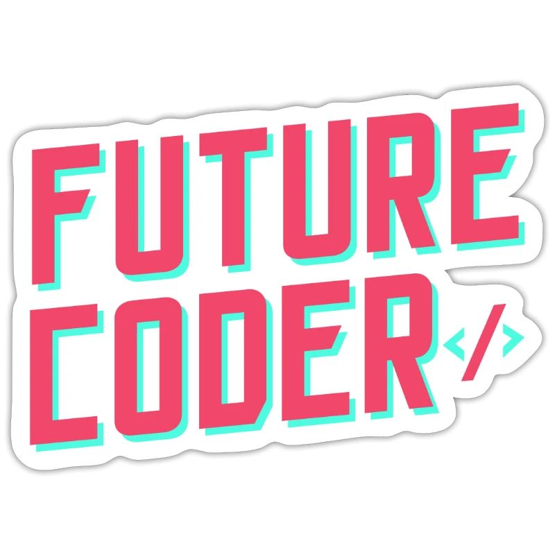Programmeur de code de codage du futur codeur