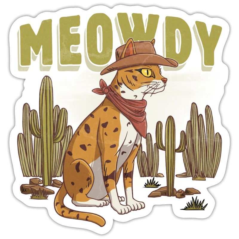 Conception de chat Meowdy Chat
