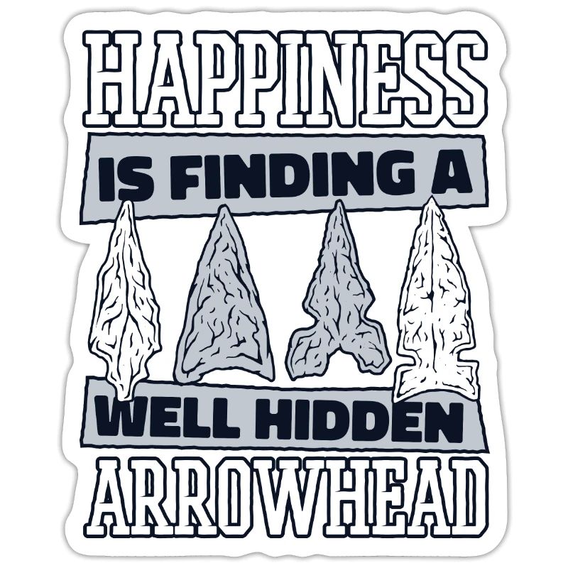 Le bonheur, c’est de trouver une pointe de flèche cachée