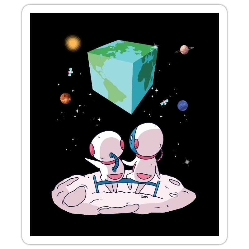 The earth is a cube