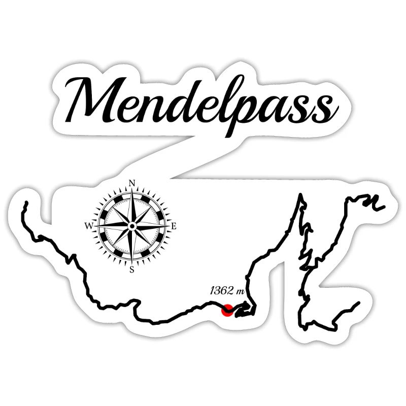 Mendelpass Serpentiner