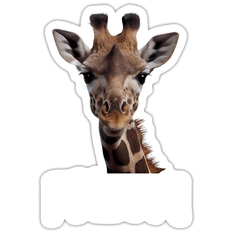 Statement Giraffe, Nö Fun, Einfach Nö, Nein