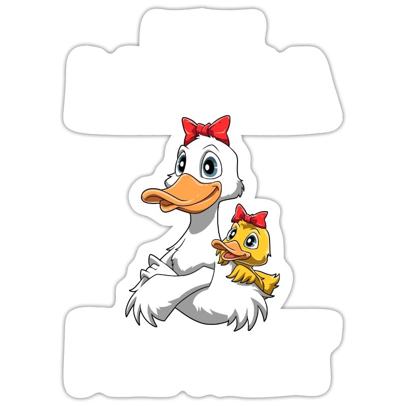 Beste Mama der Welt Muttertag Mutter Enten