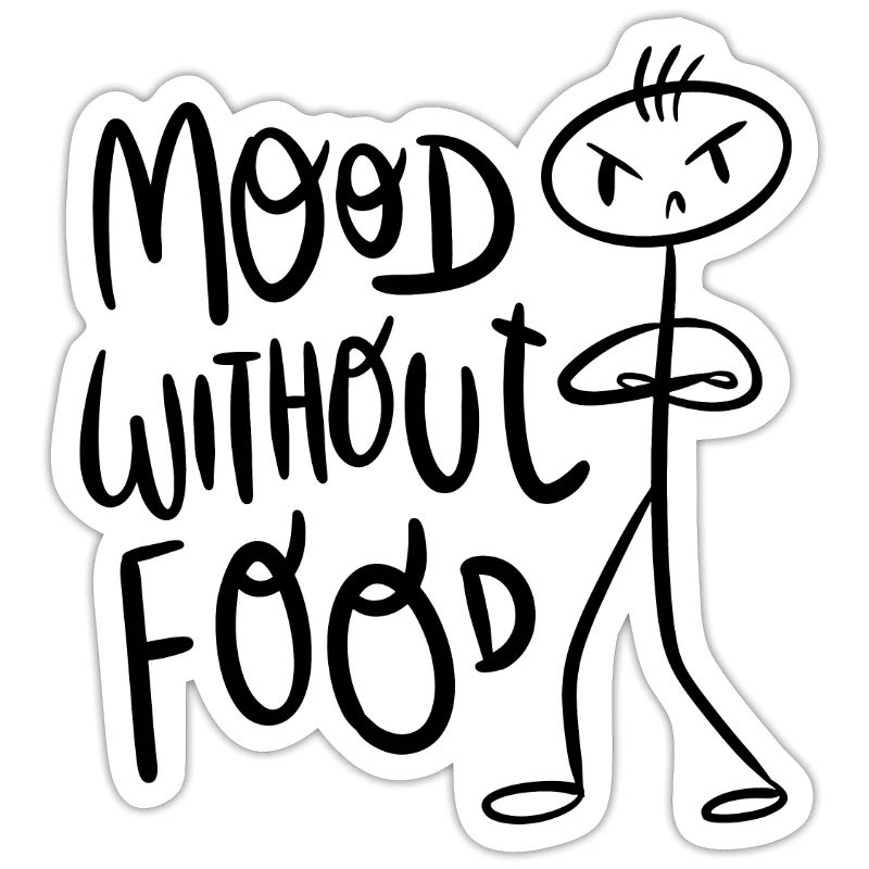 Estado de ánimo sin comida