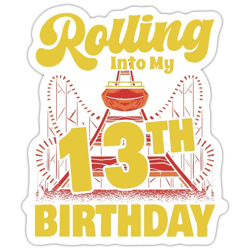 Roller Coaster Amusement Park Rolling Into My 13th