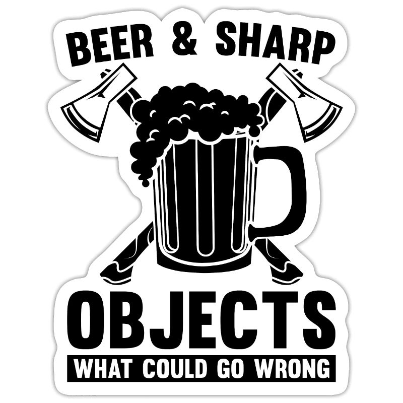Beer & Sharp Objects Hatchet Throwing Axe Thrower