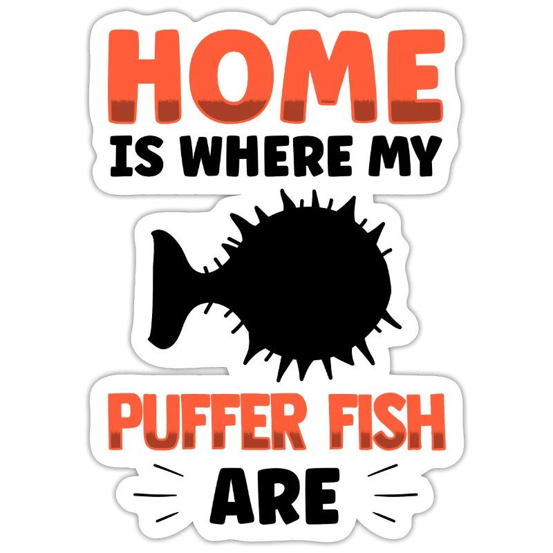 Le poisson-globe est ma maison Poisson-globe géant