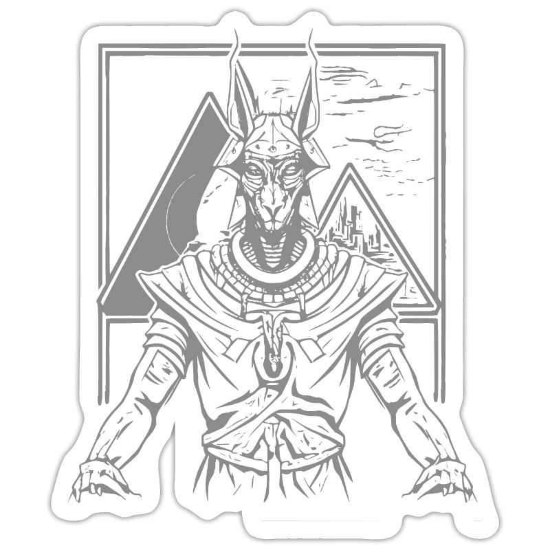 Dieu égyptien Anubis Pyramides Egypte ancienne Mytholo