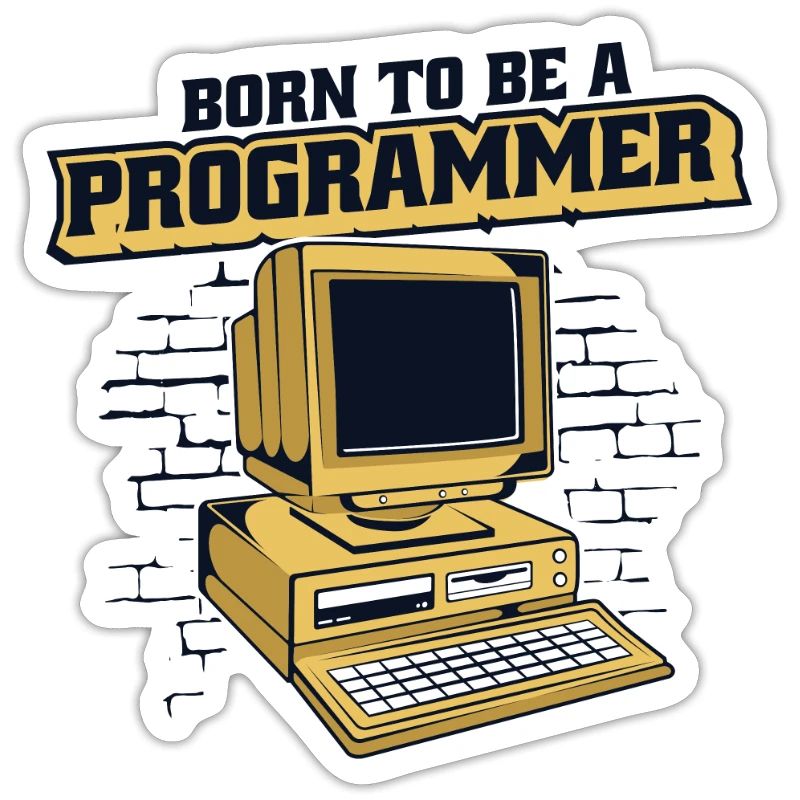 Born To Be A Programmer Developer Coder