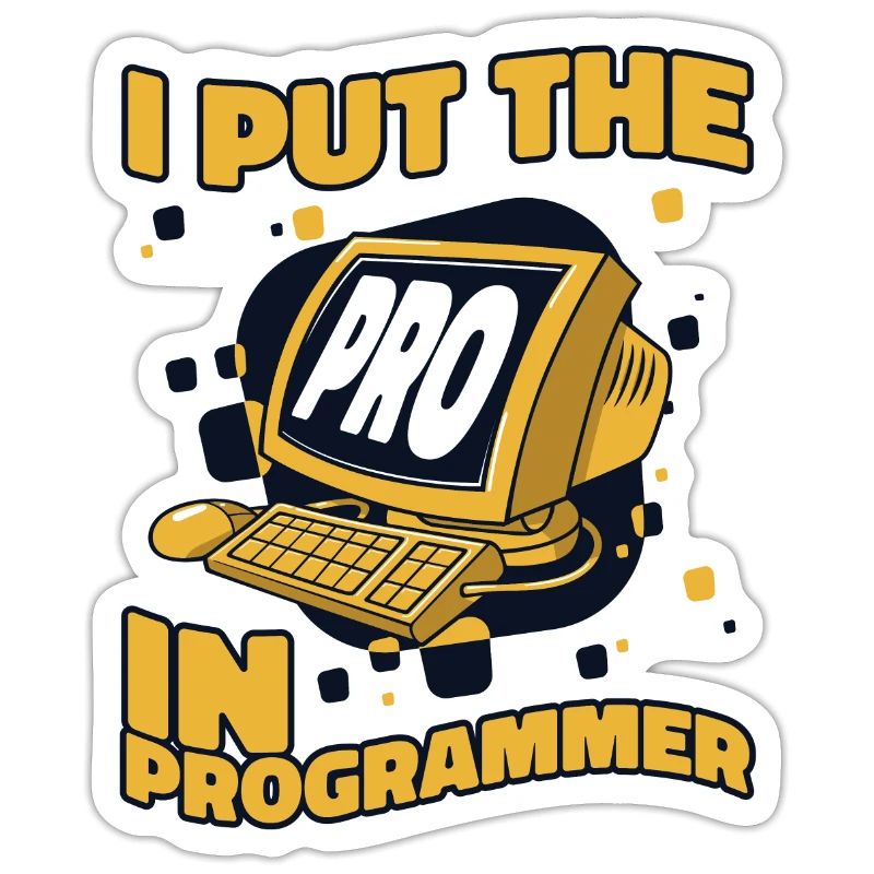 I Put The Pro In Programmer Developer Coder