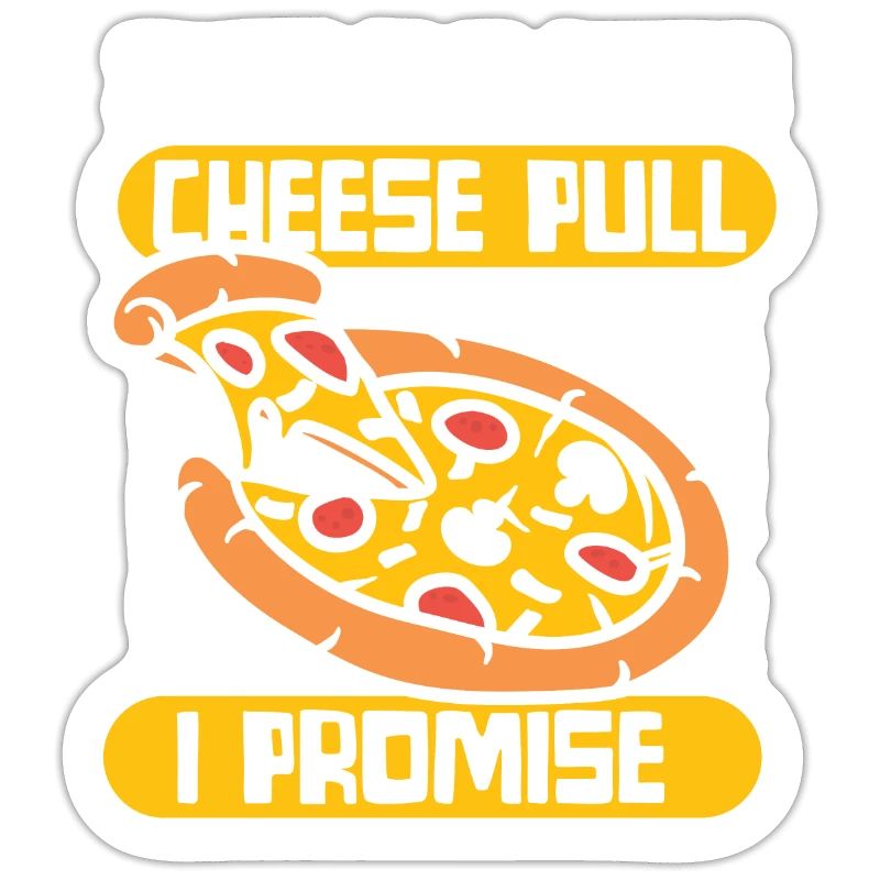 Just One More Cheese Pull I Promise Pizza Tray