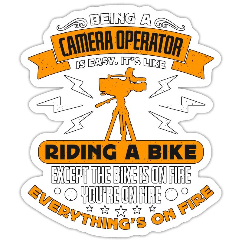 Being A Camera Operator Is Films Camera Operator