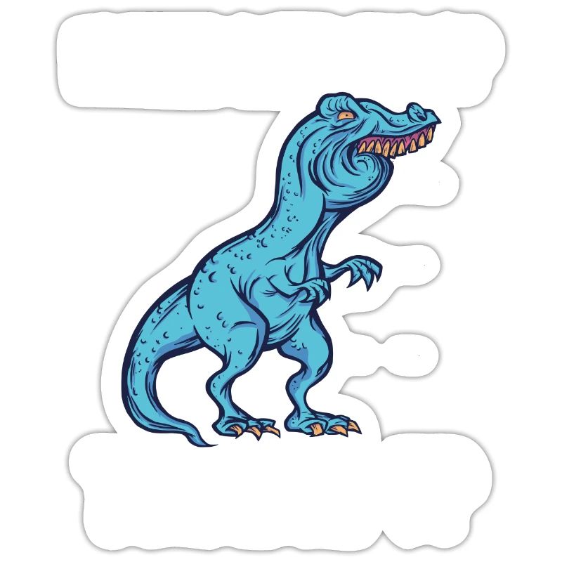 Katie oder Kathie T-Rex Überbiss Dinosaurier Meme