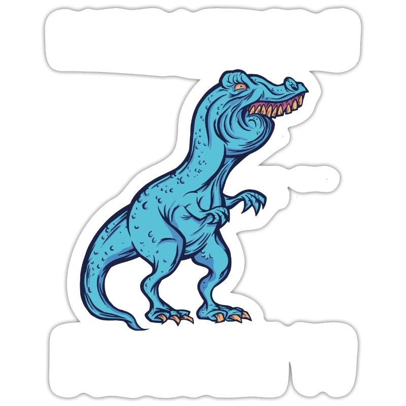 TRex Meme Dinosaur with overbite Rafael with ph Ra