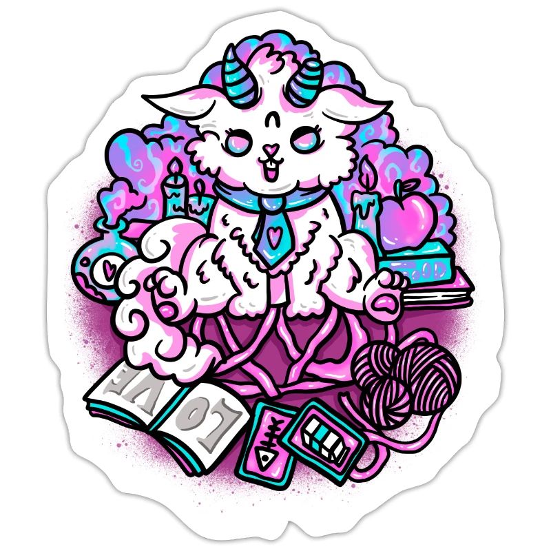 Démons Chat Invocation Mignon Cat Devil