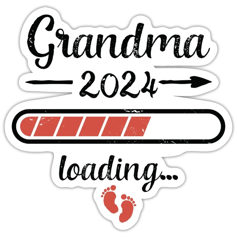Oma 2024 Loading Schwangerschaft Großmutter Geburt