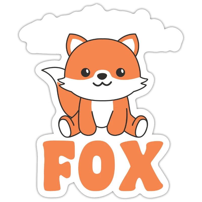 I'd rather be a fox - cute fox