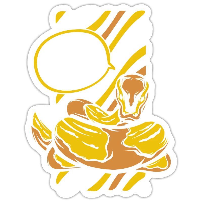 Je serrerais cette boule de banane de serpent python