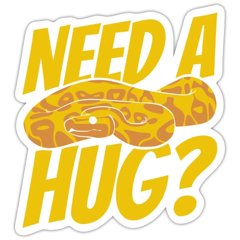Need A Hug Python Schlange Pythonzüchter Banana
