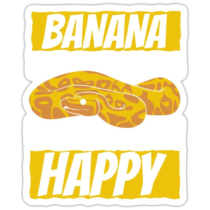 Makes Me Happy Snake Python Banana Ball Python