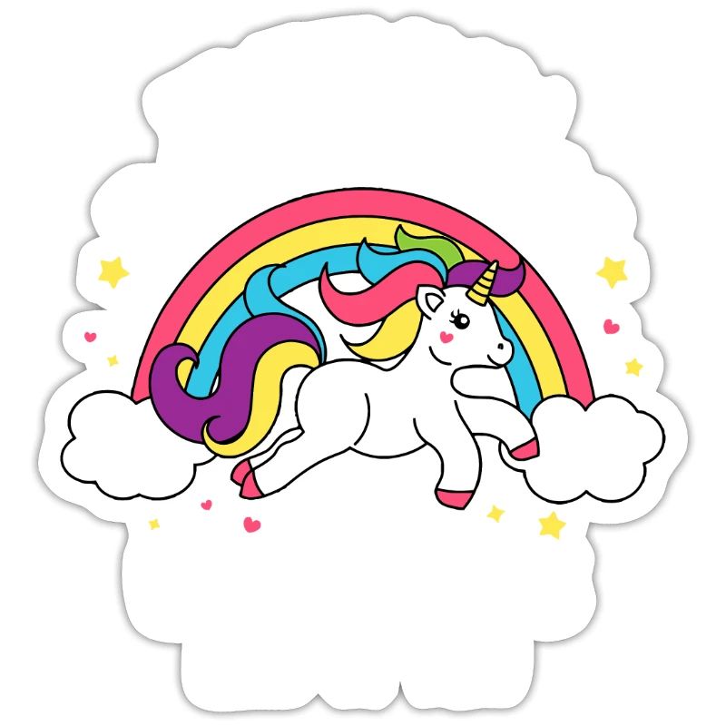 Es wird ein Tag der Regenbögen und Einhörner - Uni