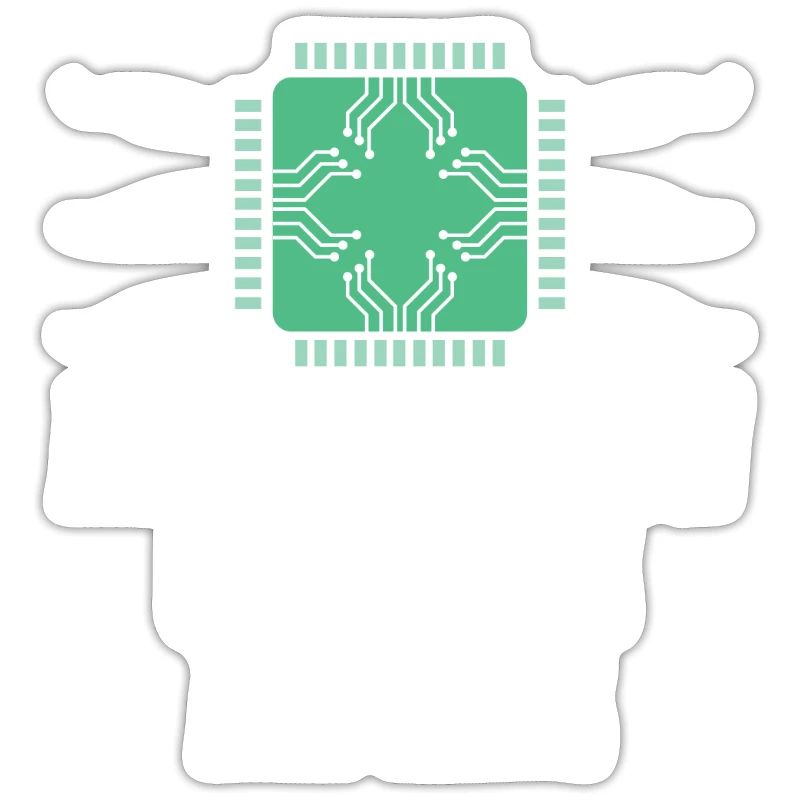 Entwickler Coder Programmierer Mikrochip