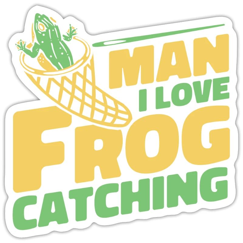 Man I Love Frog Catching Tree Frog Toad Frog