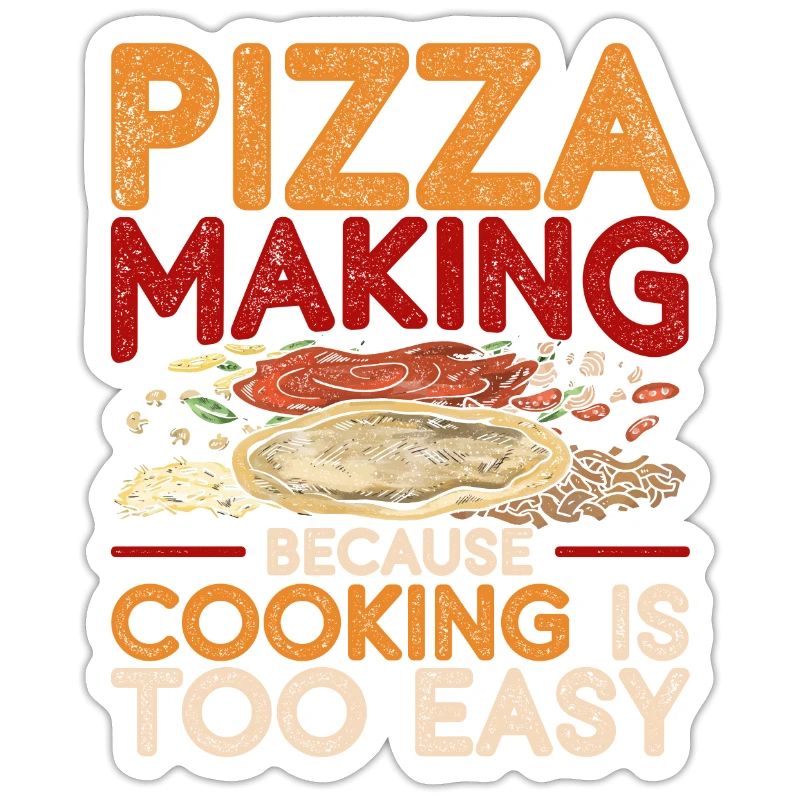 Pizzabäcker Pizza Making Cooking Is Too Easy