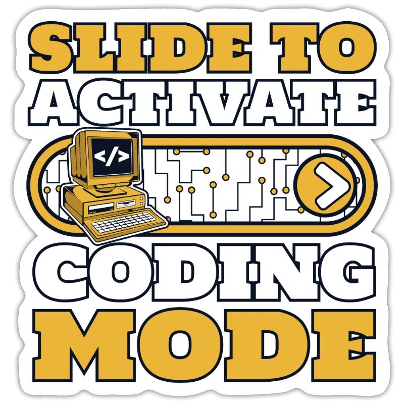Faire glisser pour activer le codeur du développeur en mode codage