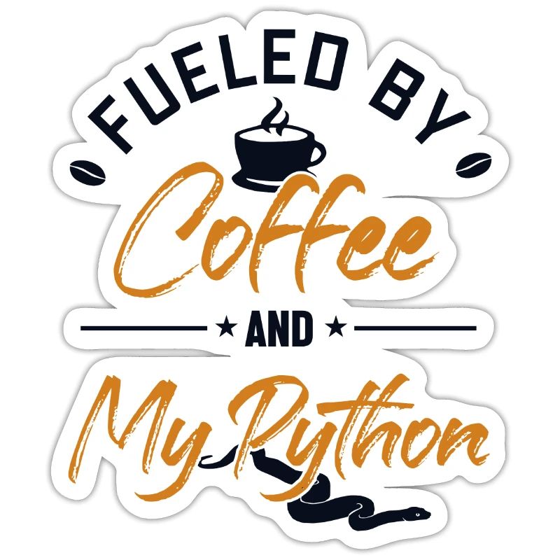 Alimenté par le café et mon Python Python Banana Ball