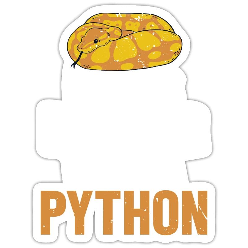La vie est meilleure avec une boule de banane serpent Python
