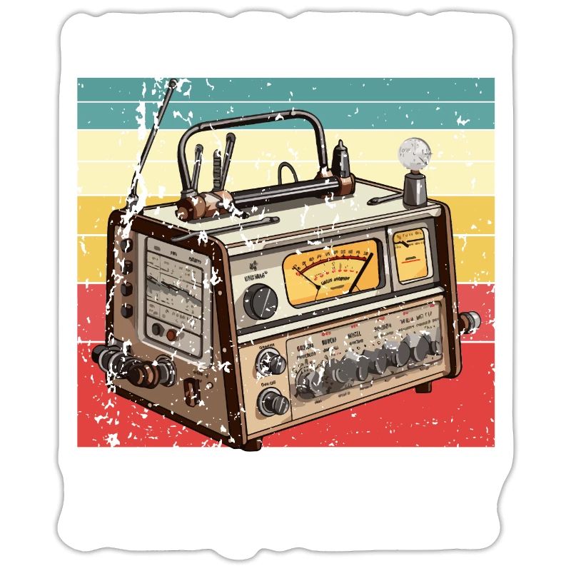 Ham Radio Operator Morse Code Radioactivity