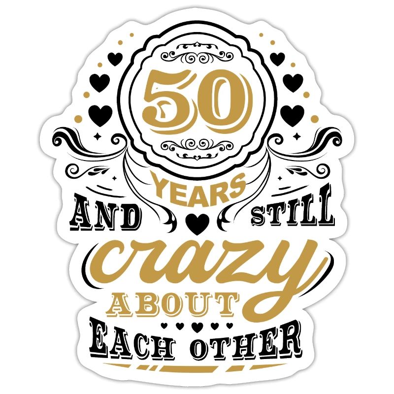 50. Hochzeitstag Ehemann Ehefrau Ehe