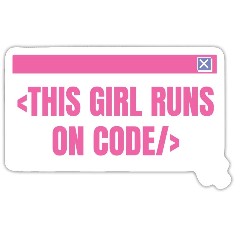Développeur Coder Programmeur Girl